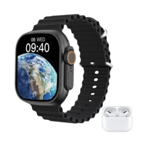 ساعت هوشمند KEQIWEAR KW52 Ultra3 + ایرپاد