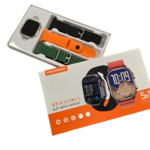 ساعت هوشمند کیوکویر مدل KW26 ULTRA3 با 5 بند ( عمده )
