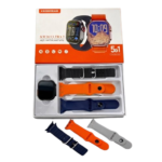 ساعت هوشمند کیوکویر مدل KW26 ULTRA3 با 5 بند ( عمده )
