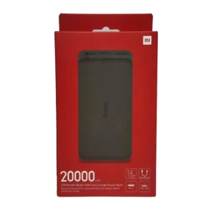 پاوربانک شیائومی مدل Redmi PB200LZM ظرفیت 20000 فست شارژ ( عمده )