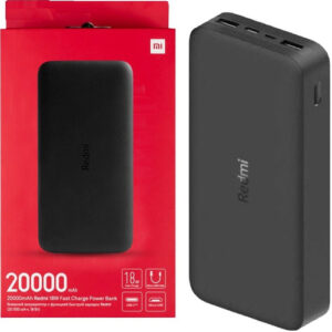 پاوربانک شیائومی مدل Redmi PB200LZM ظرفیت 20000 فست شارژ ( عمده )